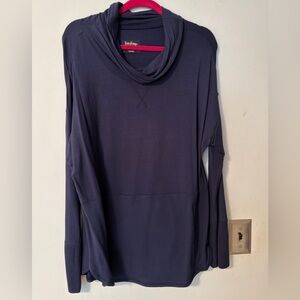 Lilly Pulitzer Luxletic Makaylie Pullover True Navy XL NWT